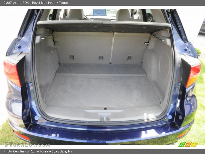 Royal Blue Pearl / Taupe 2007 Acura RDX