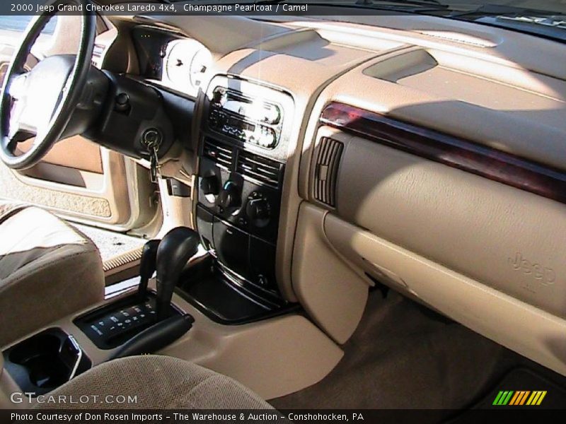 Champagne Pearlcoat / Camel 2000 Jeep Grand Cherokee Laredo 4x4