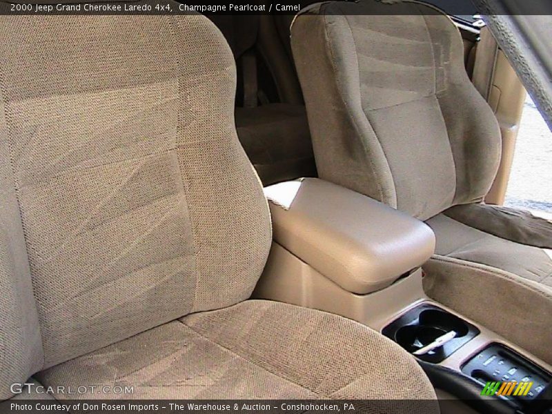 Champagne Pearlcoat / Camel 2000 Jeep Grand Cherokee Laredo 4x4