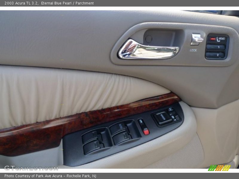 Eternal Blue Pearl / Parchment 2003 Acura TL 3.2