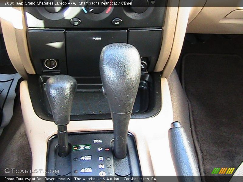 Champagne Pearlcoat / Camel 2000 Jeep Grand Cherokee Laredo 4x4