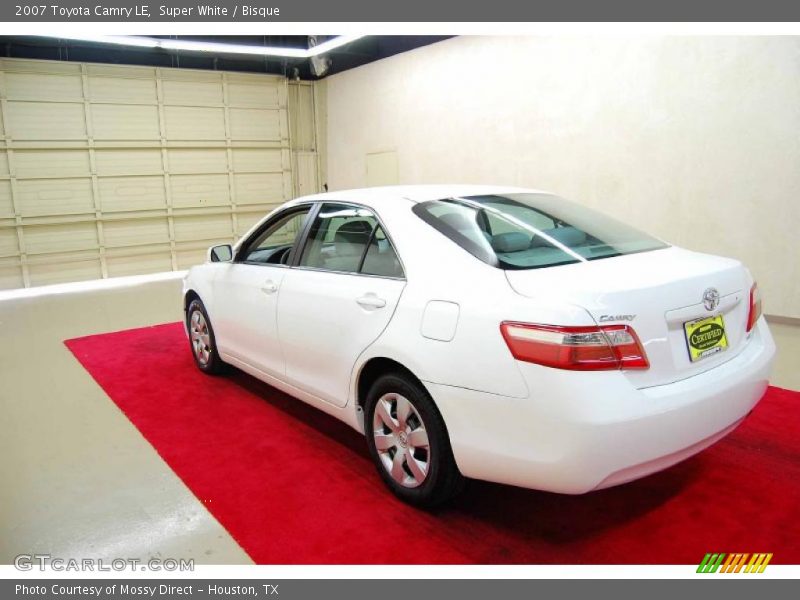 Super White / Bisque 2007 Toyota Camry LE
