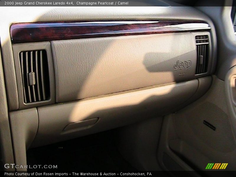 Champagne Pearlcoat / Camel 2000 Jeep Grand Cherokee Laredo 4x4