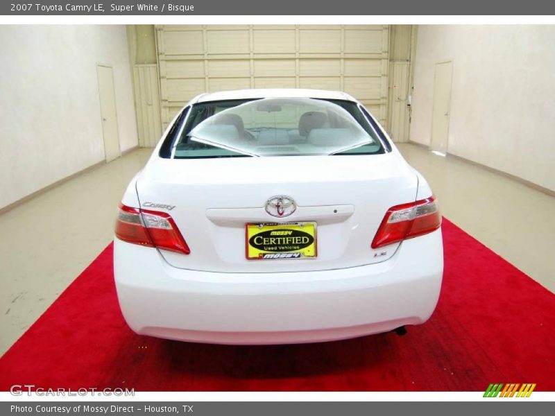 Super White / Bisque 2007 Toyota Camry LE