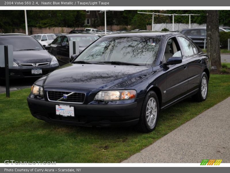 Nautic Blue Metallic / Taupe/Light Taupe 2004 Volvo S60 2.4
