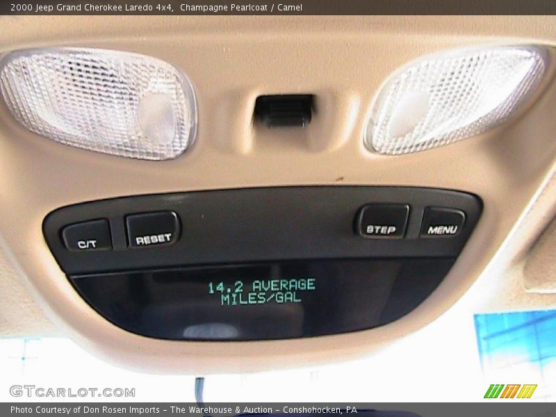 Champagne Pearlcoat / Camel 2000 Jeep Grand Cherokee Laredo 4x4