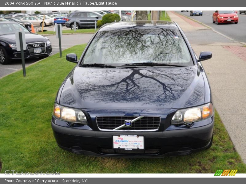Nautic Blue Metallic / Taupe/Light Taupe 2004 Volvo S60 2.4