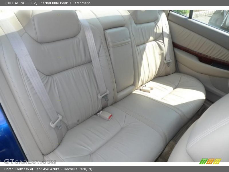 Eternal Blue Pearl / Parchment 2003 Acura TL 3.2