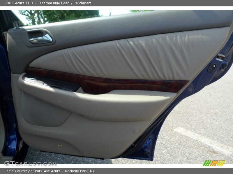 Eternal Blue Pearl / Parchment 2003 Acura TL 3.2