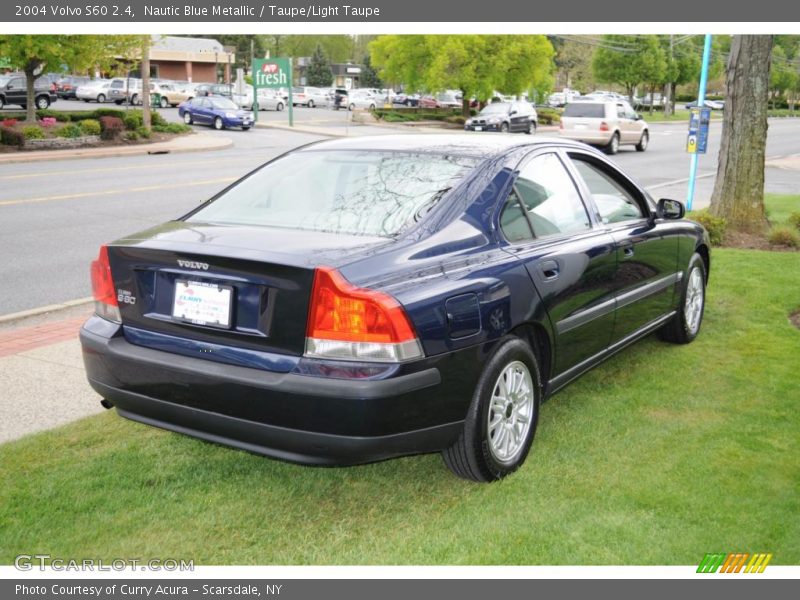Nautic Blue Metallic / Taupe/Light Taupe 2004 Volvo S60 2.4
