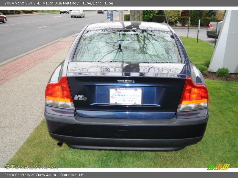 Nautic Blue Metallic / Taupe/Light Taupe 2004 Volvo S60 2.4