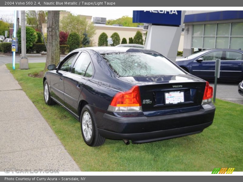 Nautic Blue Metallic / Taupe/Light Taupe 2004 Volvo S60 2.4