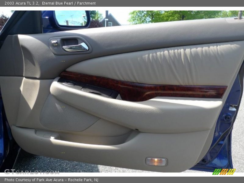 Eternal Blue Pearl / Parchment 2003 Acura TL 3.2