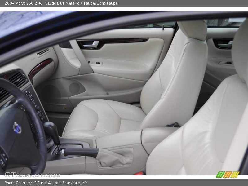 Nautic Blue Metallic / Taupe/Light Taupe 2004 Volvo S60 2.4