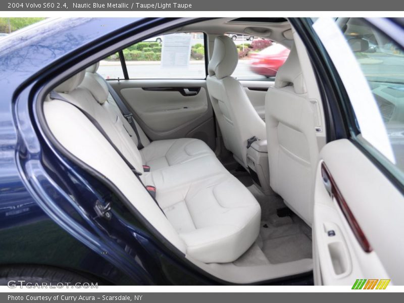 Nautic Blue Metallic / Taupe/Light Taupe 2004 Volvo S60 2.4