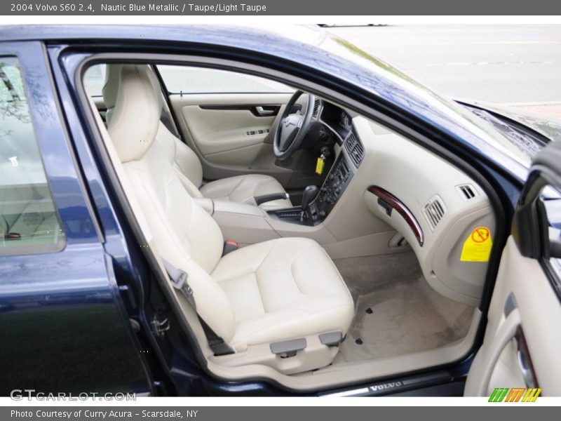 Nautic Blue Metallic / Taupe/Light Taupe 2004 Volvo S60 2.4