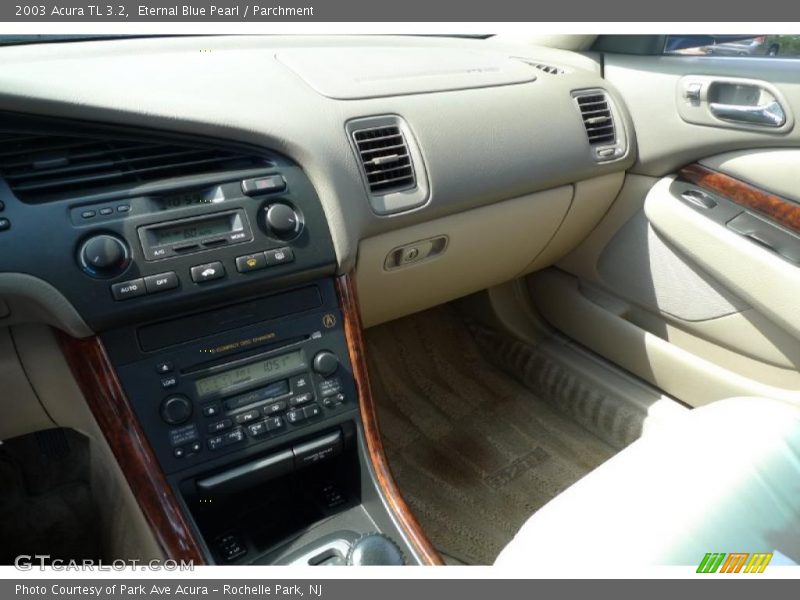 Eternal Blue Pearl / Parchment 2003 Acura TL 3.2