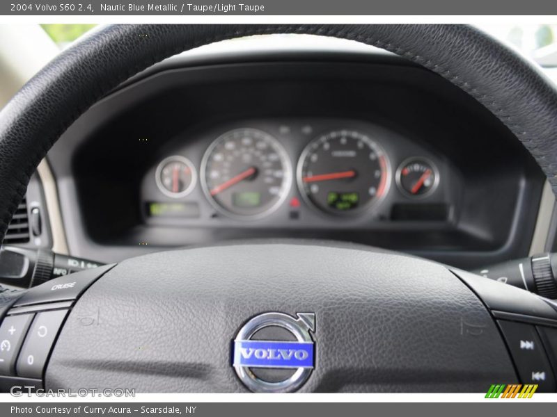 Nautic Blue Metallic / Taupe/Light Taupe 2004 Volvo S60 2.4