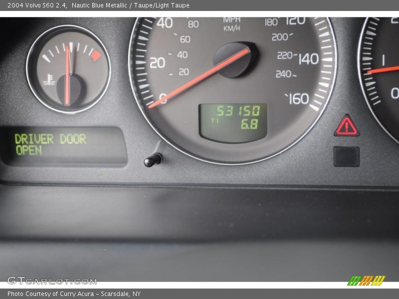 Nautic Blue Metallic / Taupe/Light Taupe 2004 Volvo S60 2.4