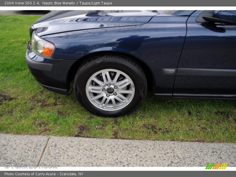 Nautic Blue Metallic / Taupe/Light Taupe 2004 Volvo S60 2.4