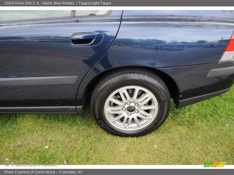 Nautic Blue Metallic / Taupe/Light Taupe 2004 Volvo S60 2.4