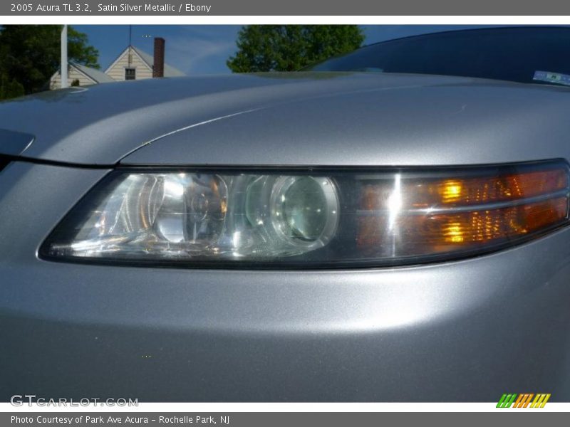 Satin Silver Metallic / Ebony 2005 Acura TL 3.2