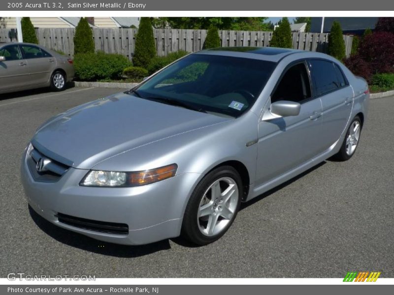 Satin Silver Metallic / Ebony 2005 Acura TL 3.2