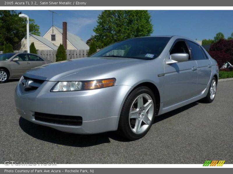 Satin Silver Metallic / Ebony 2005 Acura TL 3.2