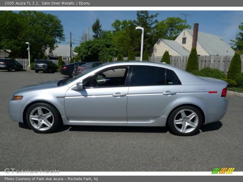 Satin Silver Metallic / Ebony 2005 Acura TL 3.2