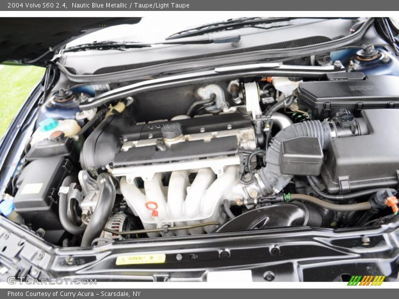 Nautic Blue Metallic / Taupe/Light Taupe 2004 Volvo S60 2.4