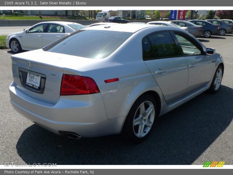 Satin Silver Metallic / Ebony 2005 Acura TL 3.2