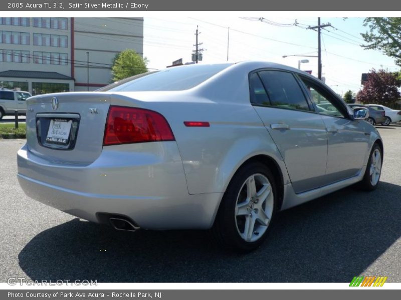 Satin Silver Metallic / Ebony 2005 Acura TL 3.2