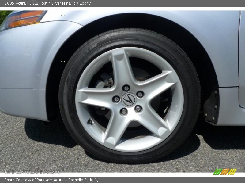 Satin Silver Metallic / Ebony 2005 Acura TL 3.2
