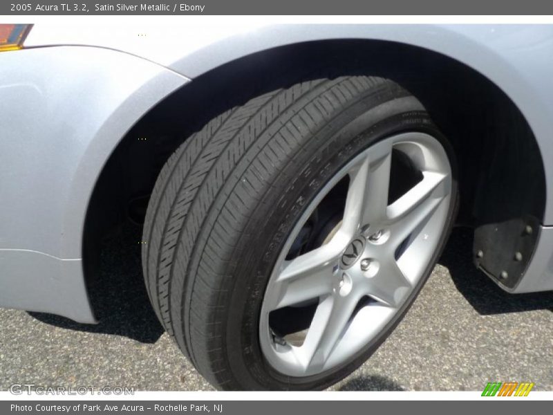Satin Silver Metallic / Ebony 2005 Acura TL 3.2
