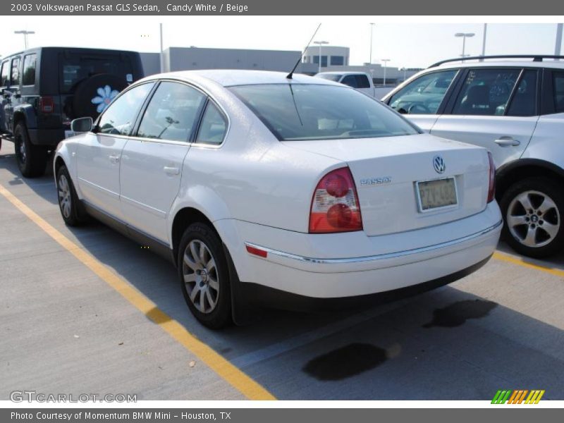 Candy White / Beige 2003 Volkswagen Passat GLS Sedan