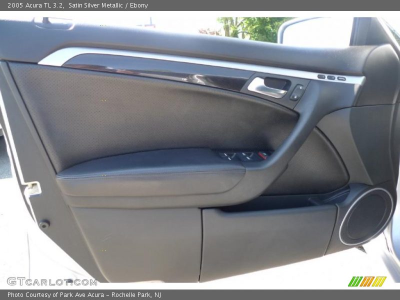 Satin Silver Metallic / Ebony 2005 Acura TL 3.2