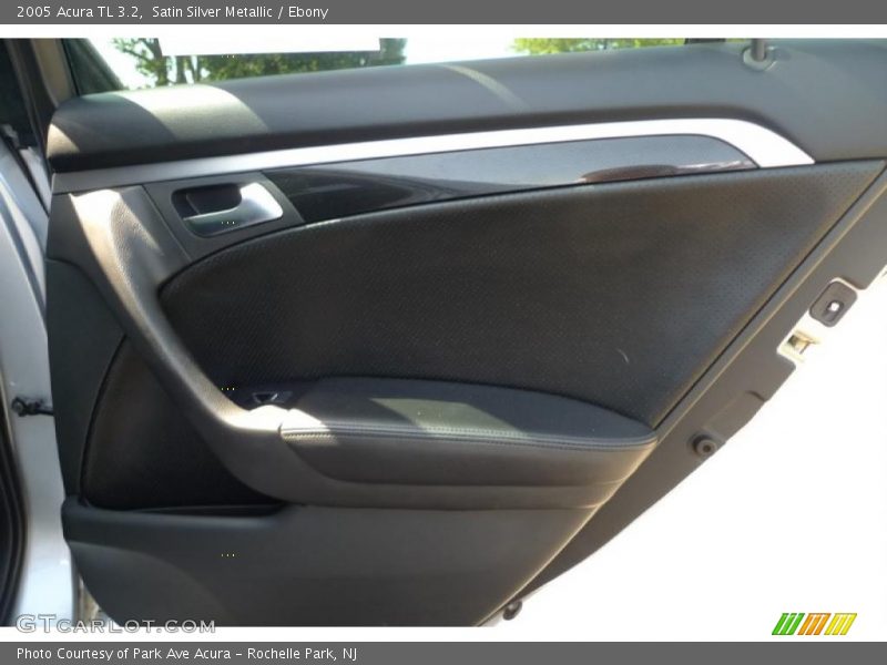 Satin Silver Metallic / Ebony 2005 Acura TL 3.2