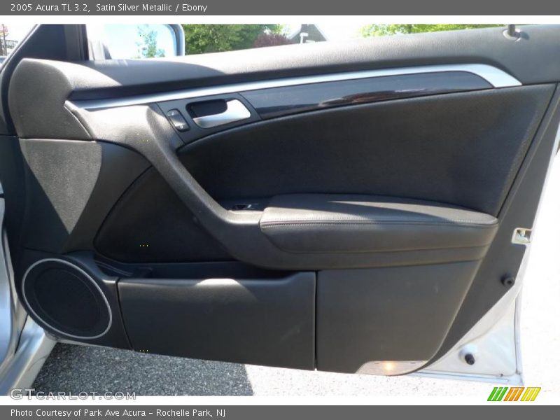 Satin Silver Metallic / Ebony 2005 Acura TL 3.2