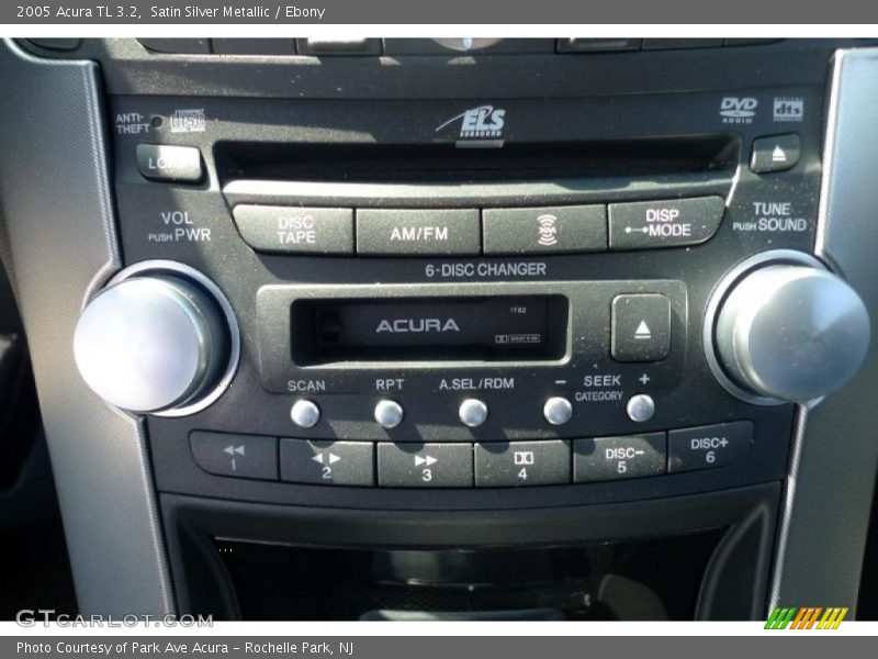 Satin Silver Metallic / Ebony 2005 Acura TL 3.2