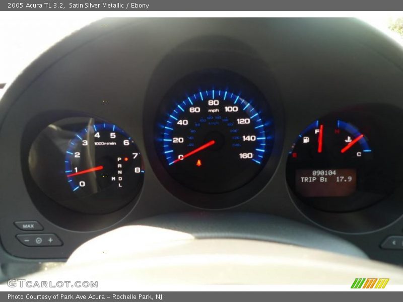 Satin Silver Metallic / Ebony 2005 Acura TL 3.2