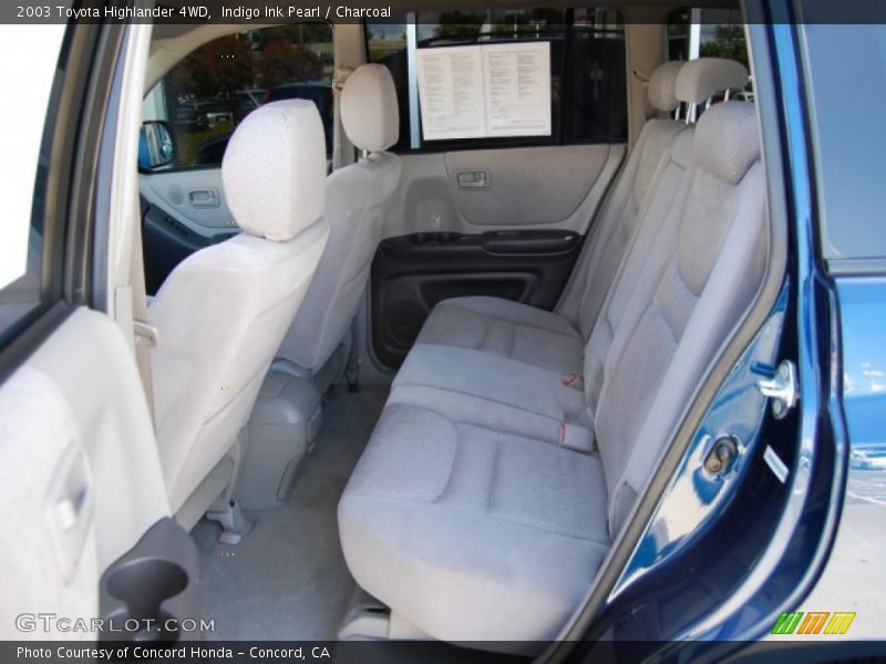 Indigo Ink Pearl / Charcoal 2003 Toyota Highlander 4WD