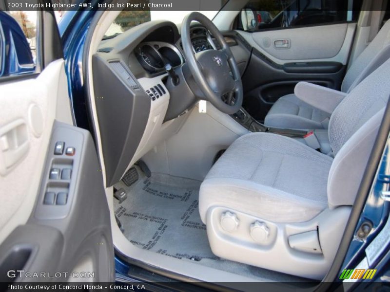 Indigo Ink Pearl / Charcoal 2003 Toyota Highlander 4WD