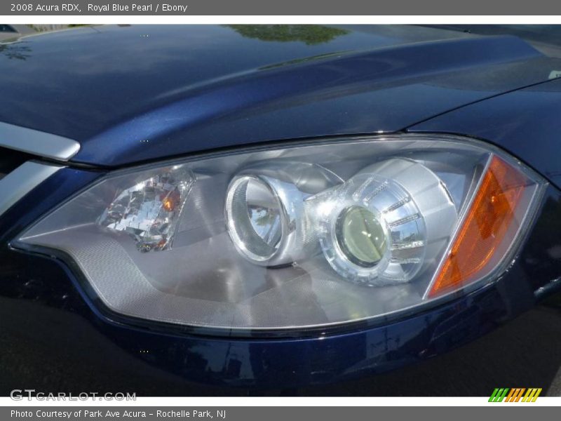 Royal Blue Pearl / Ebony 2008 Acura RDX