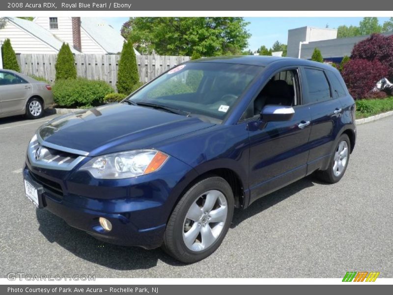 Royal Blue Pearl / Ebony 2008 Acura RDX