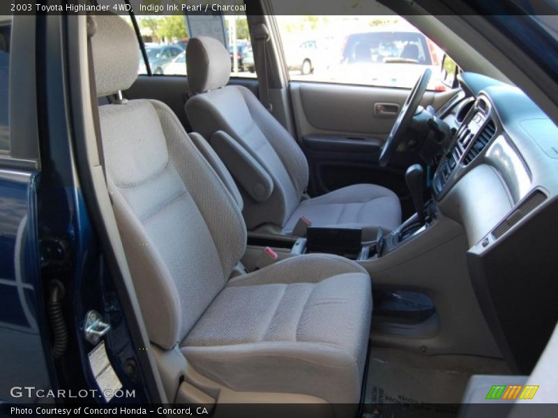 Indigo Ink Pearl / Charcoal 2003 Toyota Highlander 4WD