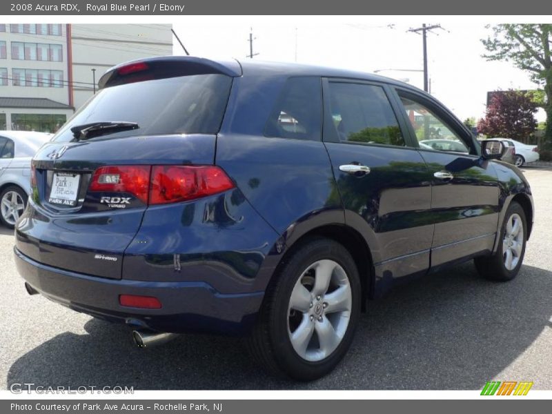 Royal Blue Pearl / Ebony 2008 Acura RDX