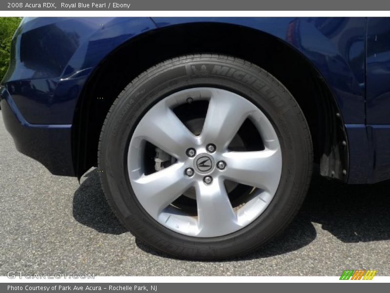 Royal Blue Pearl / Ebony 2008 Acura RDX