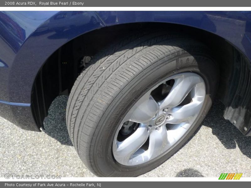 Royal Blue Pearl / Ebony 2008 Acura RDX