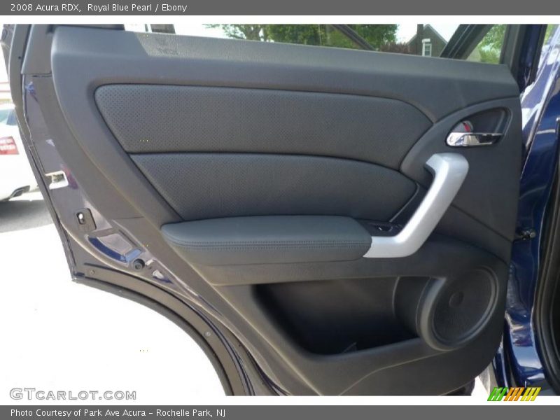 Royal Blue Pearl / Ebony 2008 Acura RDX
