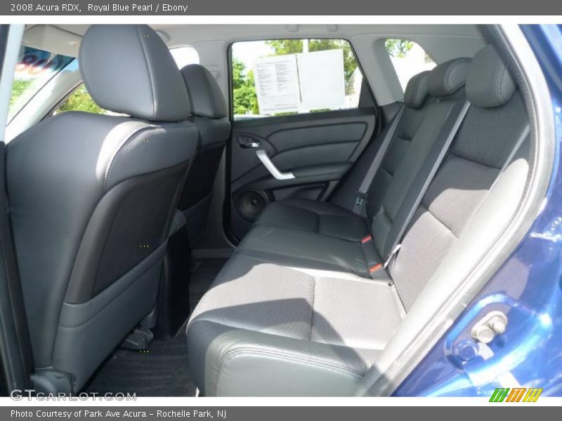 Royal Blue Pearl / Ebony 2008 Acura RDX